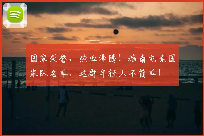 国家荣誉，热血沸腾！越南电竞国家队名单，这群年轻人不简单！